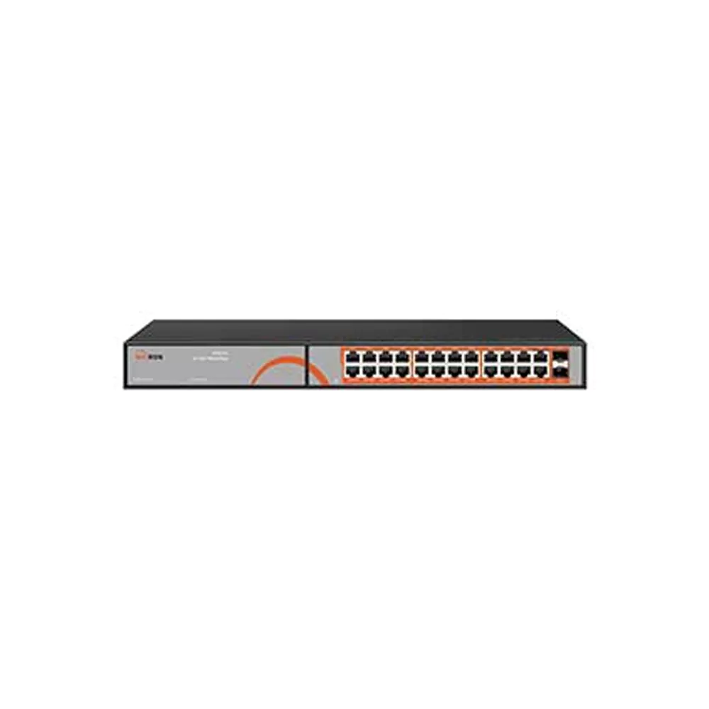 سوئیچ شبکه 24 پورت مکسرون مدل MSW-3024 GFP-2GL-300I