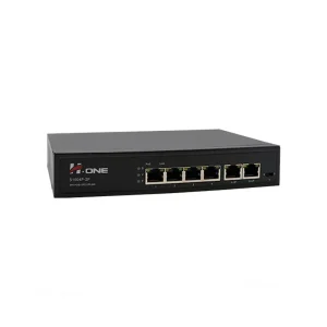 سوئیچ شبکه 4 پورت H.one مدل S1004P-2F