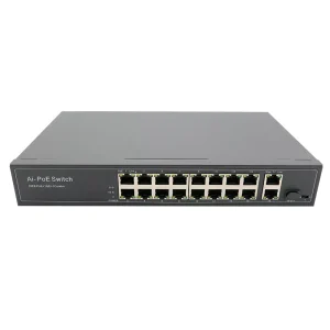 سوئیچ شبکه 16 پورت H.one مدل SF1016P-2G-1S