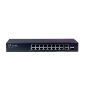 سوئیچ شبکه 16 پورت H.one مدل SG2016P-2G-2S